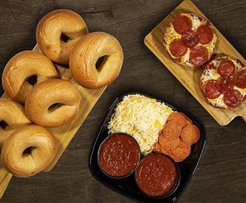 Do it Yourself Pizza Bagel Kit